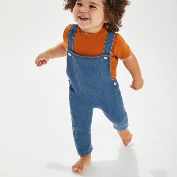 BABY ROCKS DENIM DUNGAREE Thumbnail