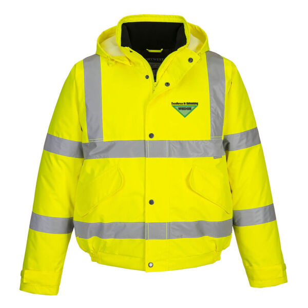 Wedge Hi-Vis Winter Bomber Jacket Thumbnail