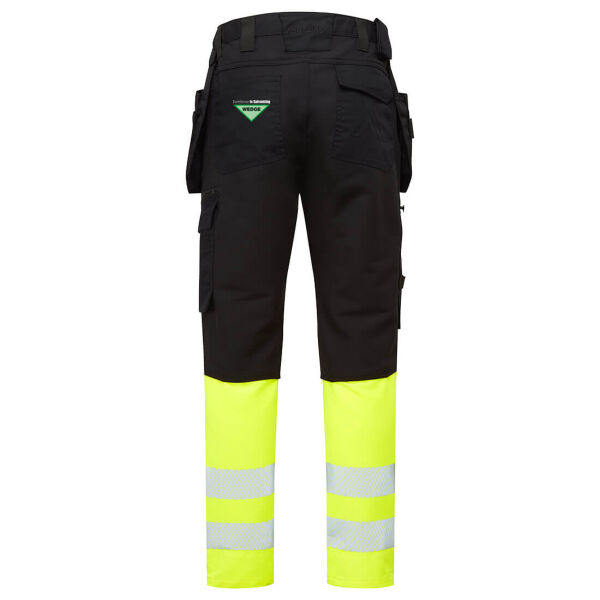 Wedge Hi-Vis Detachable Holster Pocket Craft Trousers Thumbnail