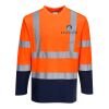 Hi-Vis Cotton Comfort Contrast T-Shirt L/S Thumbnail