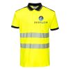 Portwest PW3 Hi-Vis Cotton Comfort Polo Shirt Thumbnail